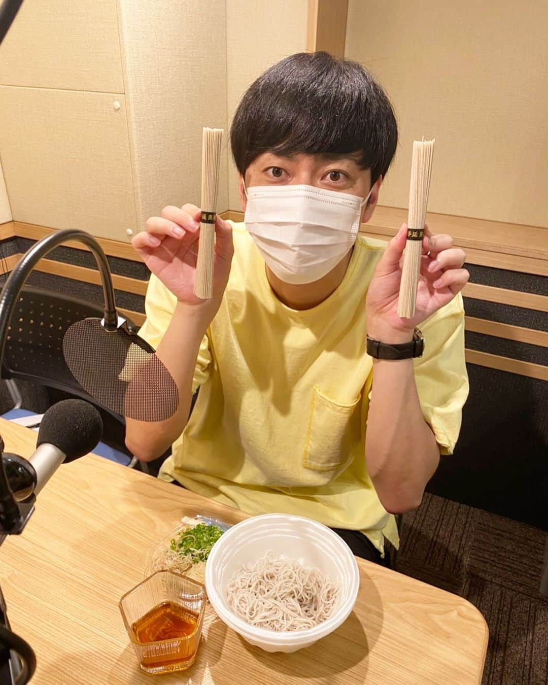 西村真二さんのインスタグラム写真 - (西村真二Instagram)「五穀素麺 #ABCラジオ #楽しくおでかけどこ行こラジオ  #どこラジ」7月12日 12時05分 - shinji_nishimura0630