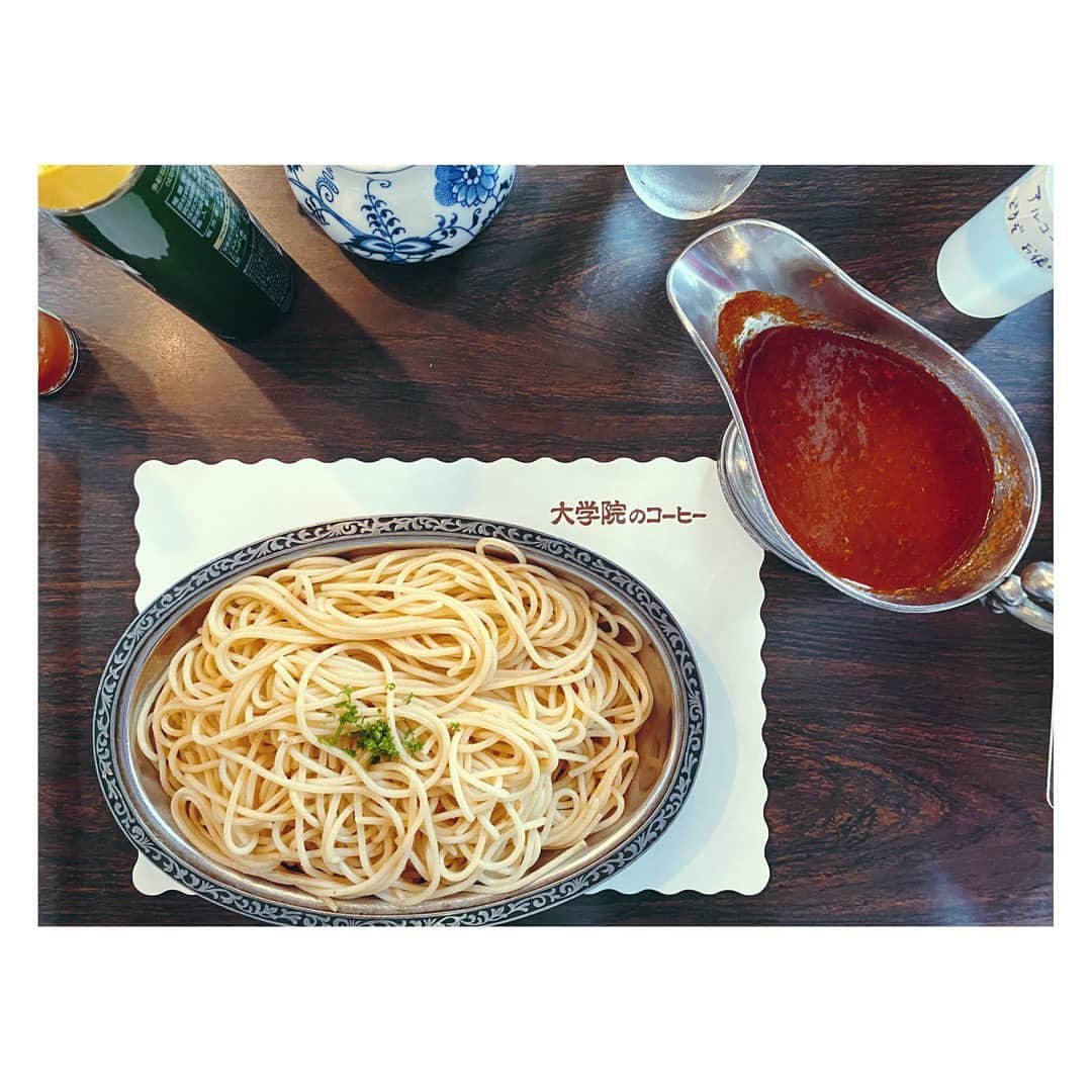 柏木作夢さんのインスタグラム写真 - (柏木作夢Instagram)「先日の純喫茶ランチ。 コーヒーは飲めません。 でもここのミートソーススパゲッティが大好きです。  #tbt #lunch #spaghetti #foodporn #ミートソース #純喫茶 #純喫茶巡り」7月12日 23時01分 - samukashiwagi