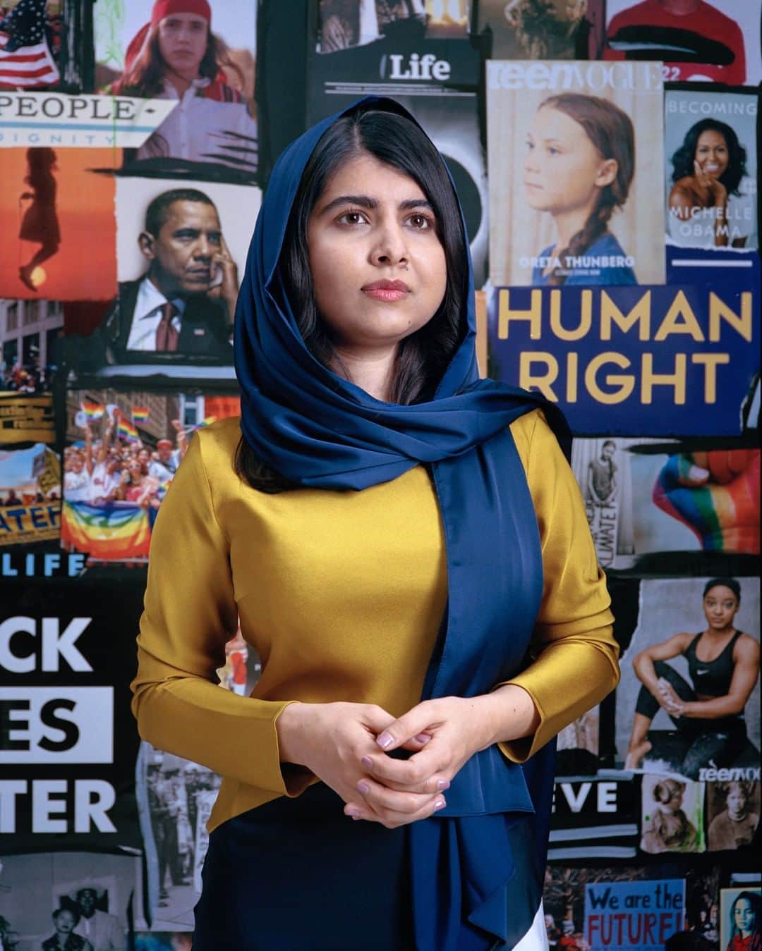 Teen Vogueさんのインスタグラム写真 - (Teen VogueInstagram)「Happy 23rd birthday to the icon, @Malala! 💛 For our December 2019 cover story, @thesamhita talked to Malala about education, healing from trauma, and why the 2020s will be defined by youth change-making ✊🏼 #linkinbio 📸: @delphinediallo」7月12日 23時01分 - teenvogue