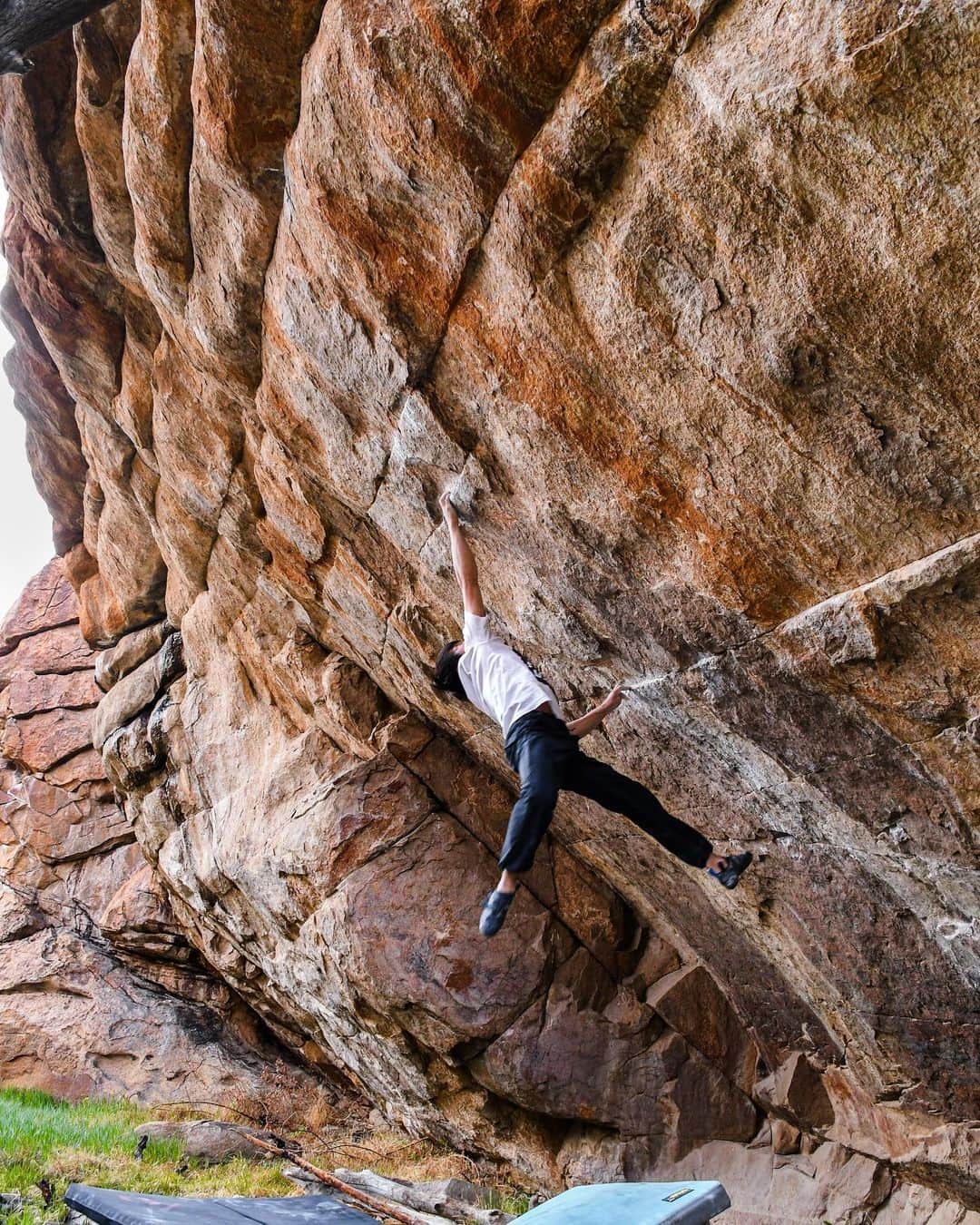のインスタグラム：「Miss you Colorado💎  📷by @odamomo36  #climbing#bouldering#colorado#ボルダリング」
