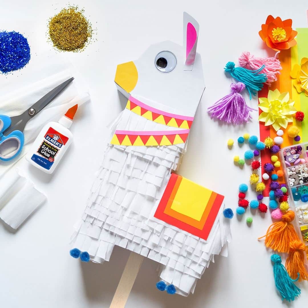 Wal-Mart Stores, Incのインスタグラム：「Start the clock, get crafting. Try a random craft challenge for your next virtual birthday party, in a race against the clock to craft whatever you want from the same batch of crafting supplies.」