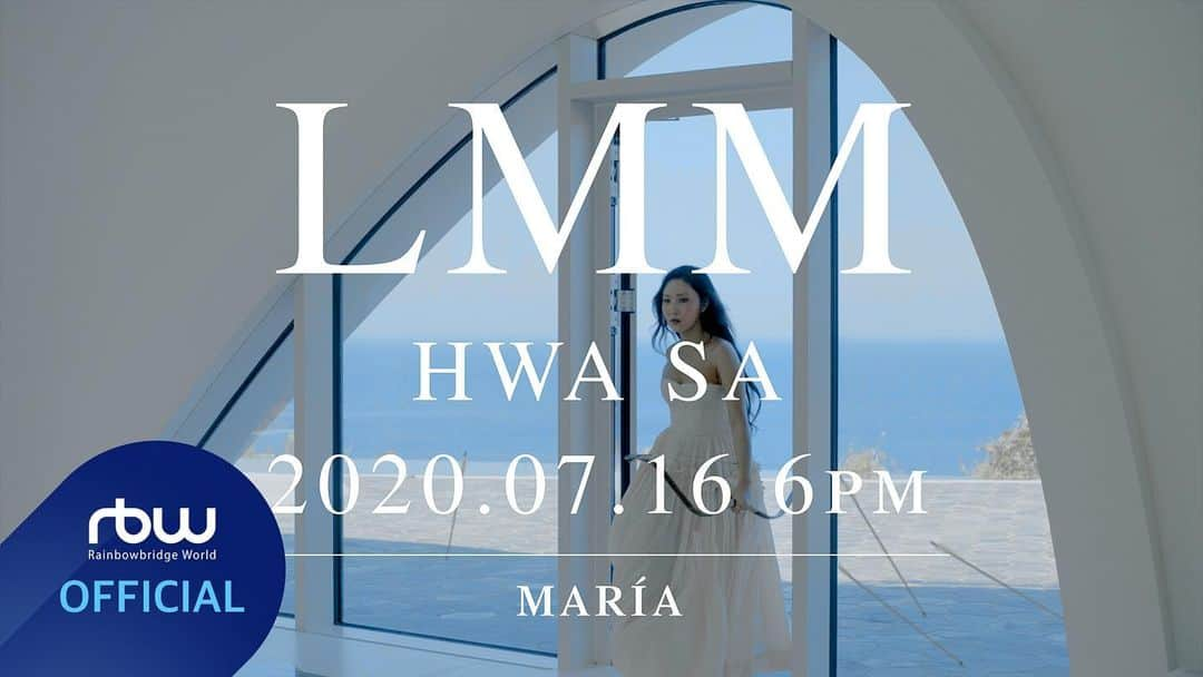 Mamamooさんのインスタグラム写真 - (MamamooInstagram)「. [#화사] - [TEASER] 화사 (Hwa Sa) - LMM #1 - 🎶 https://youtu.be/22WBL9qsRrM - 2020.07.16 6PM COMING SOON✔ - #HwaSa #María #LMM」7月13日 0時00分 - mamamoo_official