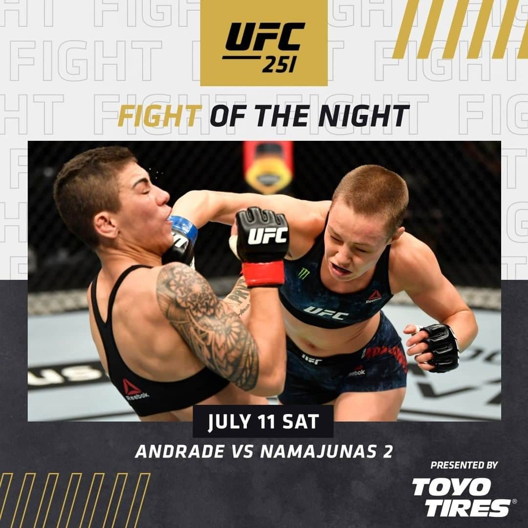 UFCのインスタグラム