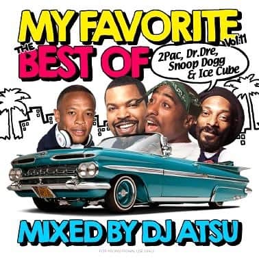 DJ ATSUのインスタグラム：「#Mixcloud に新しいミックスをUPしました！﻿ ﻿ 「ザ・ノンフィクション」観てからお暇な方、お時間ある方は良かったら聴いてくださいww﻿ ﻿ ＊プロフィールにあるHPからも飛べます！﻿ ﻿ ﻿ The Best Of 2Pac, Dr. Dre, Snoop Dogg & Ice Cube﻿ https://www.mixcloud.com/djatsu/the-best-of-2pac-dr-dre-snoop-dogg-ice-cube/」