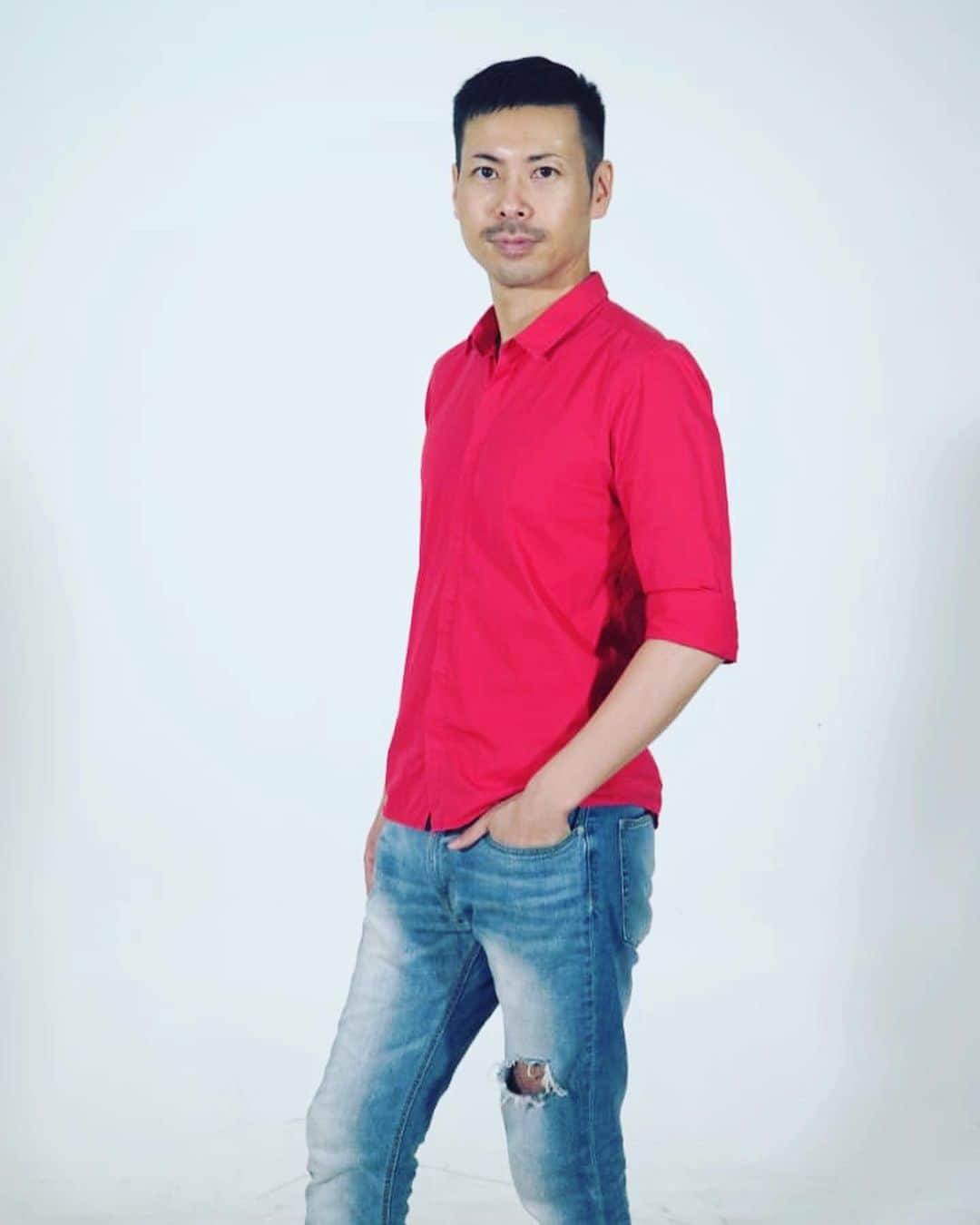 アキラ・コンチネンタル・フィーバーのインスタグラム：「Studio shot😁 Narcissist Pippiiiiiiii   #model  #iklan  #fashion  #fashionmodels  #cm  #コマーシャル #モデル」