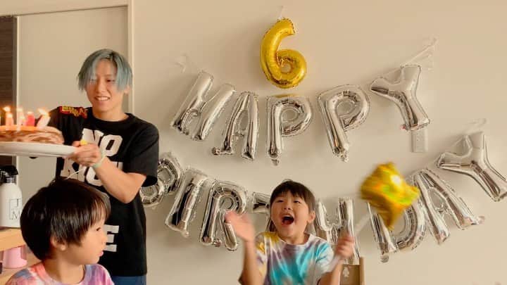 のインスタグラム：「Happy Birthday Koyuru🎉🎊🙌🏻 こゆる6歳になりました😊 Thank you for being born @megumilk0623  #baby #mygirl #こゆるやま #6歳 #7月生まれ #hpb #happybirthday #おめでとう」