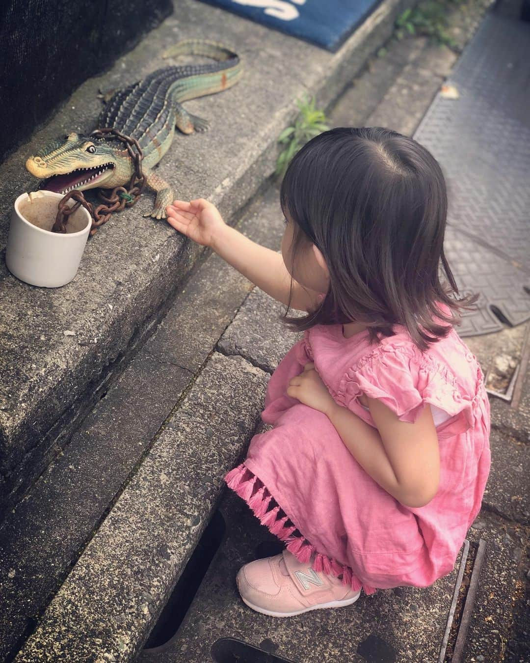 犬山紙子さんのインスタグラム写真 - (犬山紙子Instagram)「ワニさんおいで🐊」7月12日 19時10分 - inuyamakamiko