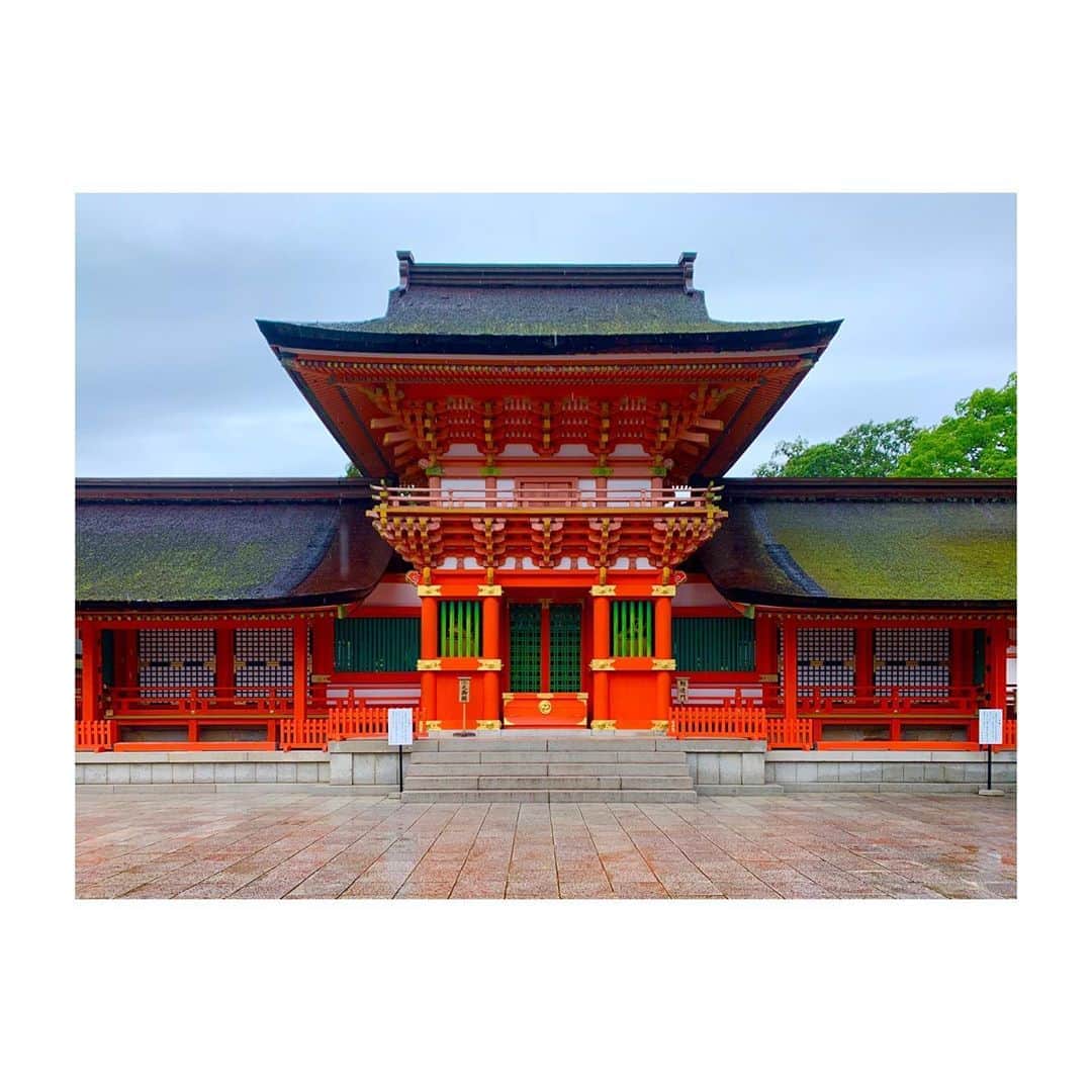 のインスタグラム：「宇佐神宮で英気を養いました。 ありがとう大分！！ #宇佐神宮 #大分県 #神社 #パワースポット」