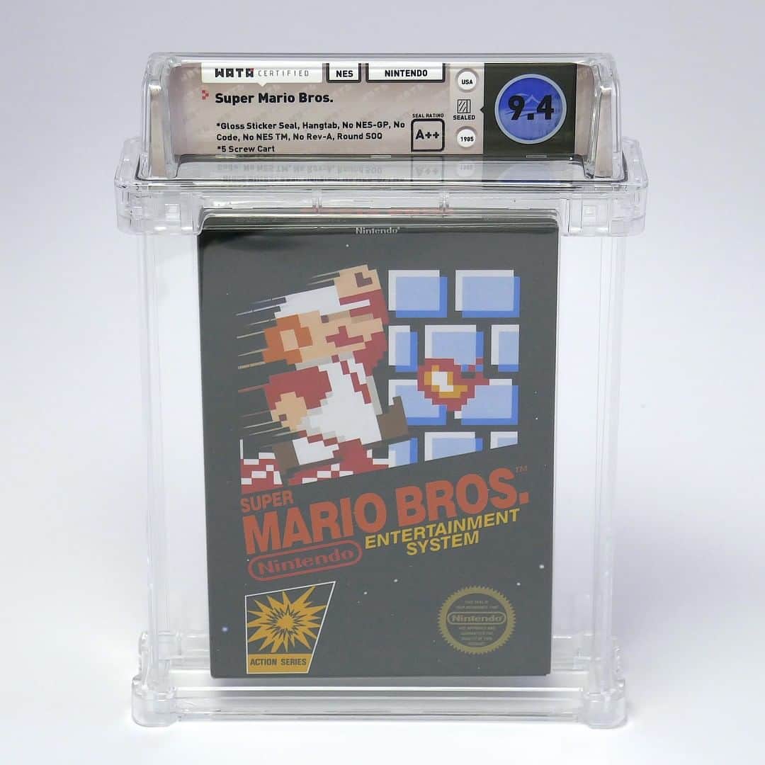 HYPEBEASTさんのインスタグラム写真 - (HYPEBEASTInstagram)「@hypebeastgaming: A rare copy of ‘Super Mario Bros.’ has sold for a whopping $114,000 USD, breaking the record for the single most expensive video game ever sold. According to @heritageauctions, this edition was never taken out of its box and is still in the exact condition it was when it released in the ‘80s. It also commanded such a price due to its rare cardboard hangtab which was made before plastic was used to seal each game, making it one of the very few that exist today. ⁠ Photo: @watagames」7月12日 21時30分 - hypebeast