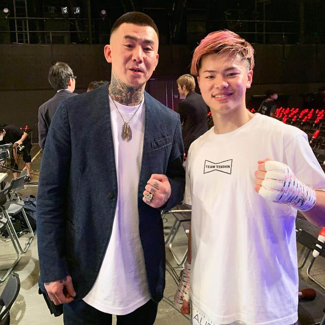 ANARCHYのインスタグラム：「Thank you for a good time respect✊ @tenshin.nasukawa」