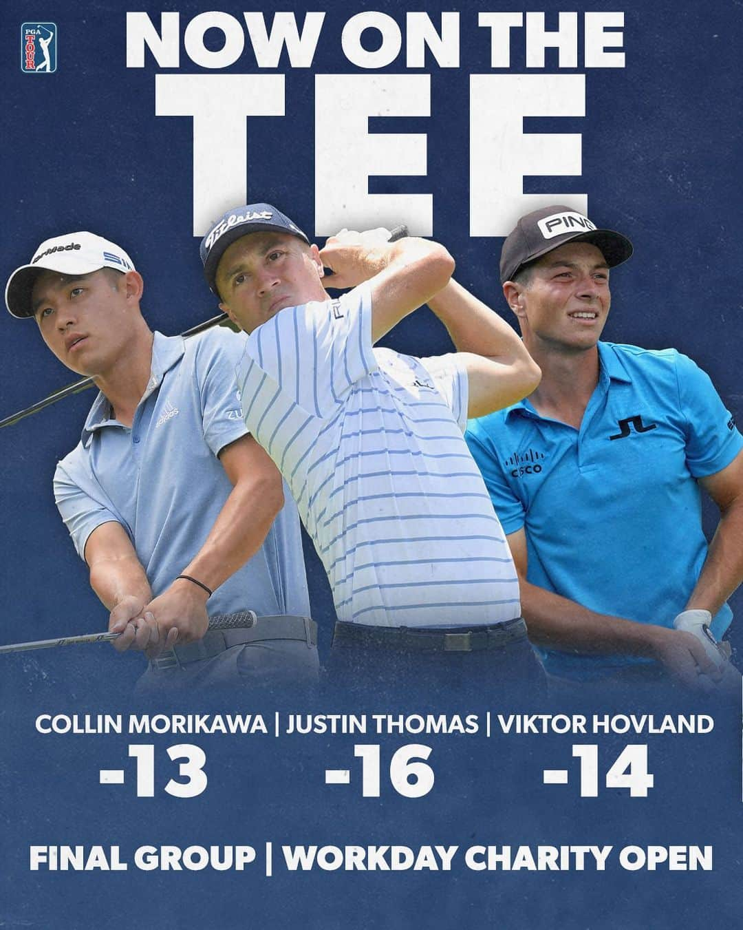 PGA TOURさんのインスタグラム写真 - (PGA TOURInstagram)「The second-youngest top 3 after 54 holes since 1983. The final group is off at Muirfield.」7月12日 22時24分 - pgatour