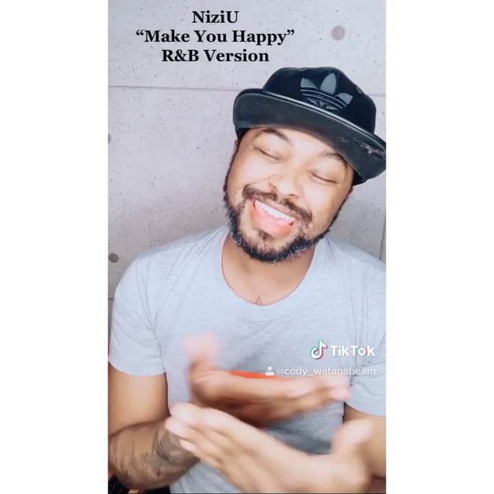 Codyのインスタグラム：「NiziU - “Make You Happy” R&B Version 暇人です  #niziu #niziproject #makeyouhappy #虹プロジェクト #虹プロ #tiktok」