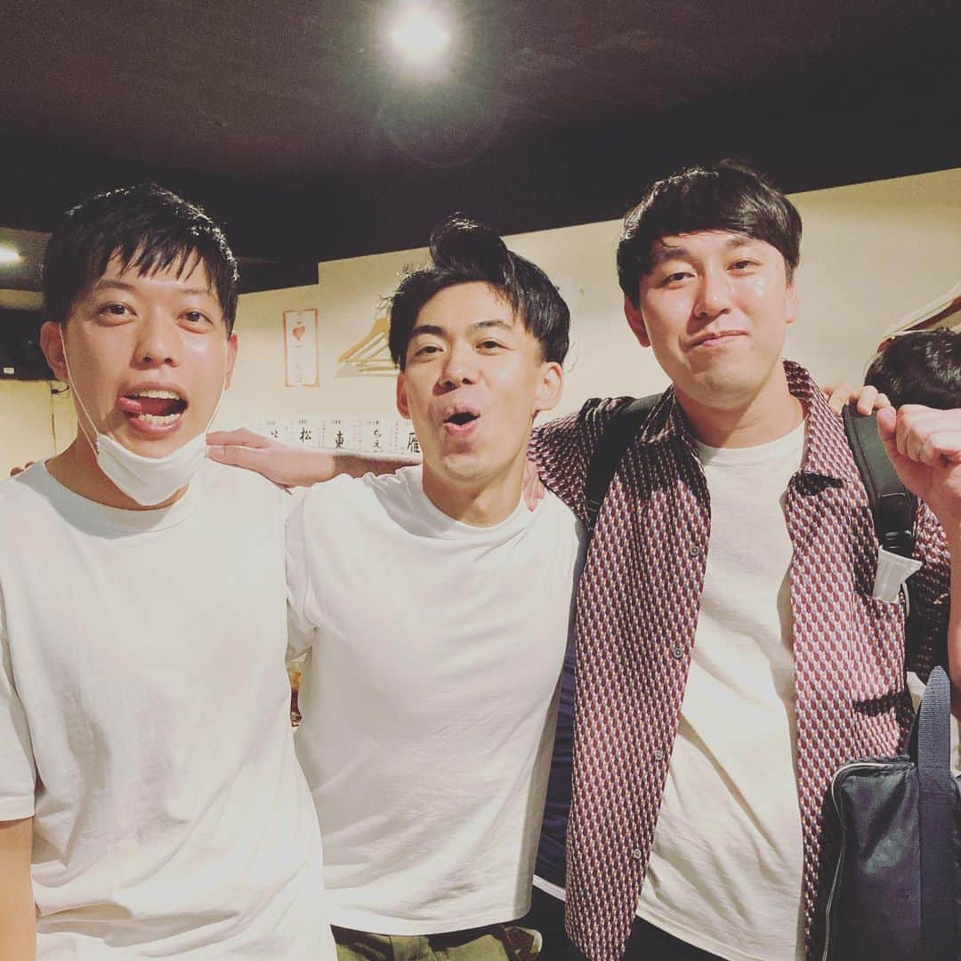 畠中悠のインスタグラム：「ABCお笑いグランプリありがとうございました！やはり最高の大会だったと言えるでしょう！2位は悔しいとはいえ、コウテイおめでとうの気持ちも強いとはいえ、8/16にカベポスターとツーマンライブもやりますのでよろしくお願いします！ #ABCお笑いグランプリ #滝音さすけ　さん #カベポスター浜田 #さすけさんアベノマスク」