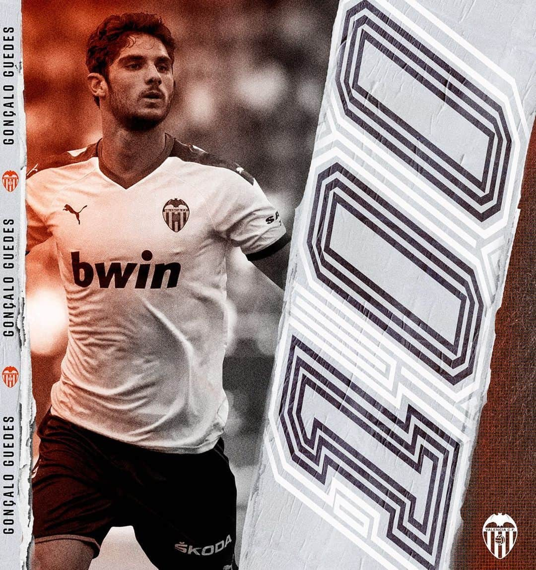 バレンシアCFさんのインスタグラム写真 - (バレンシアCFInstagram)「¡Nuestro @goncaloguedes15 cumple esta tarde 1️⃣0️⃣0️⃣ partidos oficiales con el @valenciacf!🦇🦇  ¡Enhorabuena Gonçalo y a por más “golaços”! 🏍 💨💨💨   #LeganésValencia 🔵🦇 #AMUNTWorld 🌍」7月13日 1時52分 - valenciacf