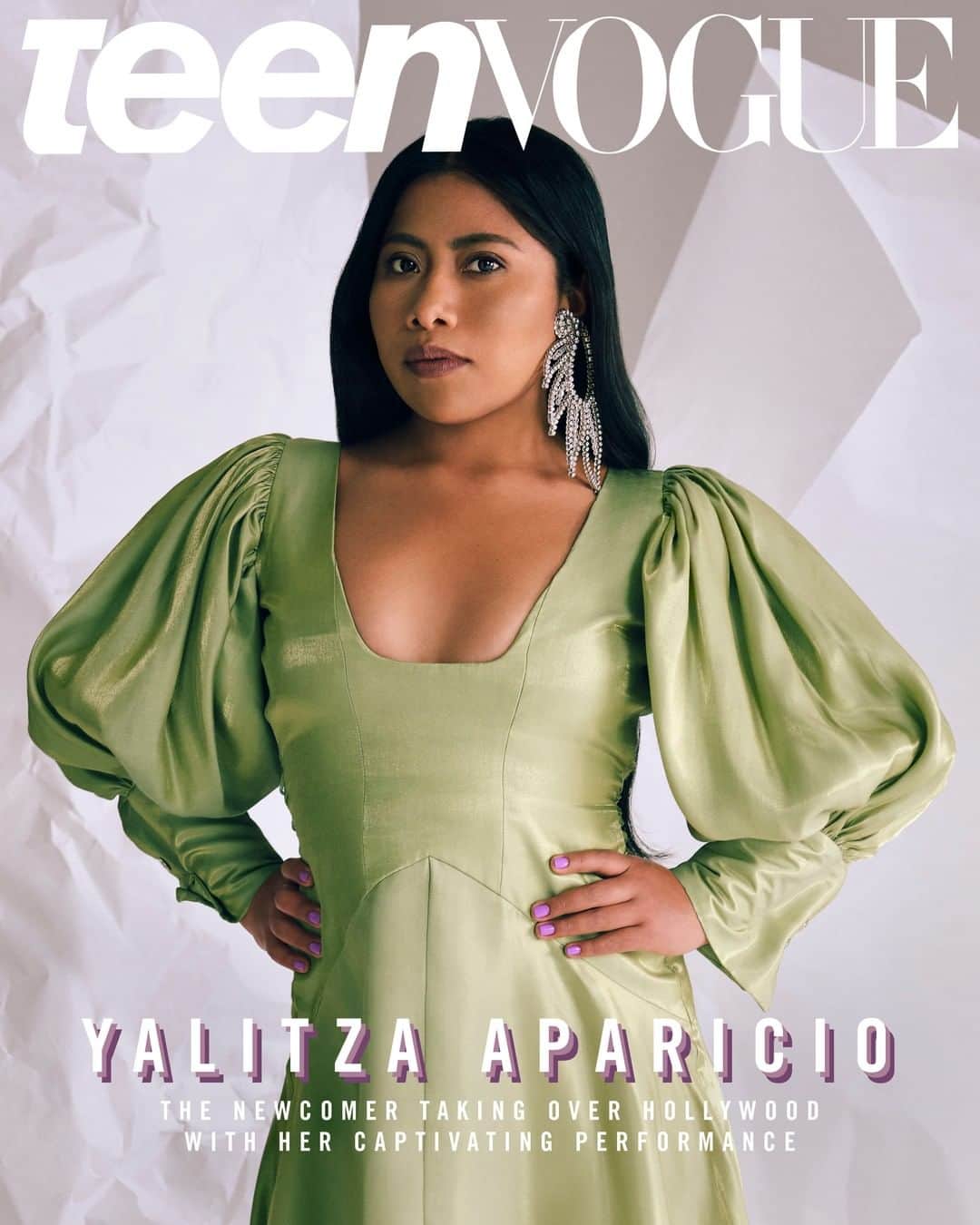 Teen Vogueさんのインスタグラム写真 - (Teen VogueInstagram)「"My objective in my career is to give visibility to all of us who have been kept in the dark for so long." 💗 At the link in bio, former Teen Vogue cover star Yalitza Aparicio talks new roles and her refusal to be typecast. 📸: @nachoalegre」7月13日 5時00分 - teenvogue