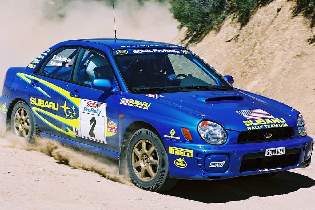 Subaru Rally Team USAさんのインスタグラム写真 - (Subaru Rally Team USAInstagram)「Rim of the World Pro Rally / 2001 / P1 (class N) / Karl Scheible / Brian Maxwell #srtusa」7月13日 4時52分 - subarumotorsportsusa