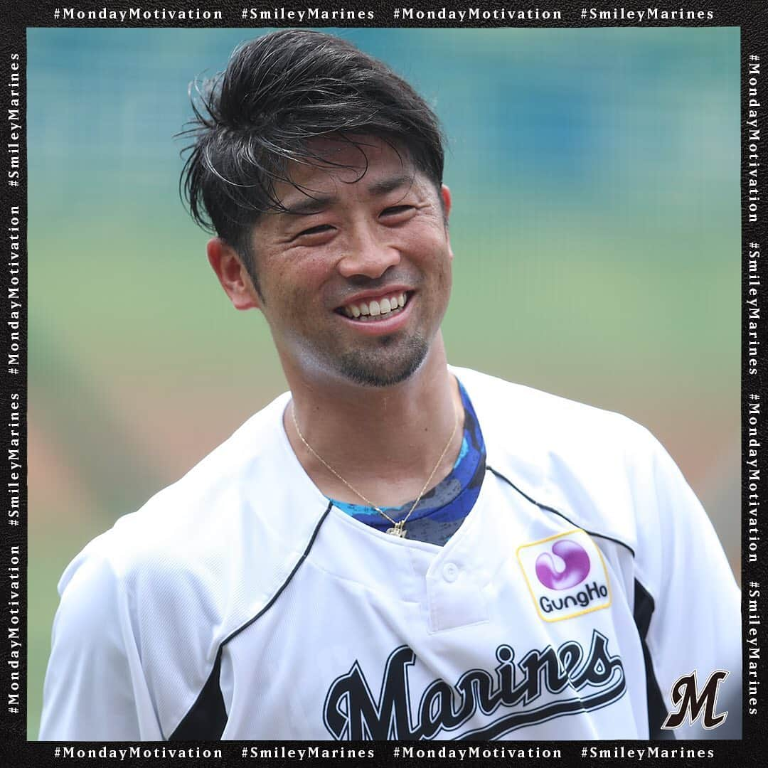 千葉ロッテマリーンズさんのインスタグラム写真 - (千葉ロッテマリーンズInstagram)「😁 #SmileyMarines #MondayMotivation #chibalotte」7月13日 7時00分 - chibalotte