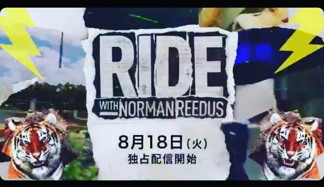 ノーマン・リーダスさんのインスタグラム写真 - (ノーマン・リーダスInstagram)「Season 4 of RIDE comes to japan August 18! ❤️❤️🕺🏼🥂」7月13日 7時30分 - bigbaldhead
