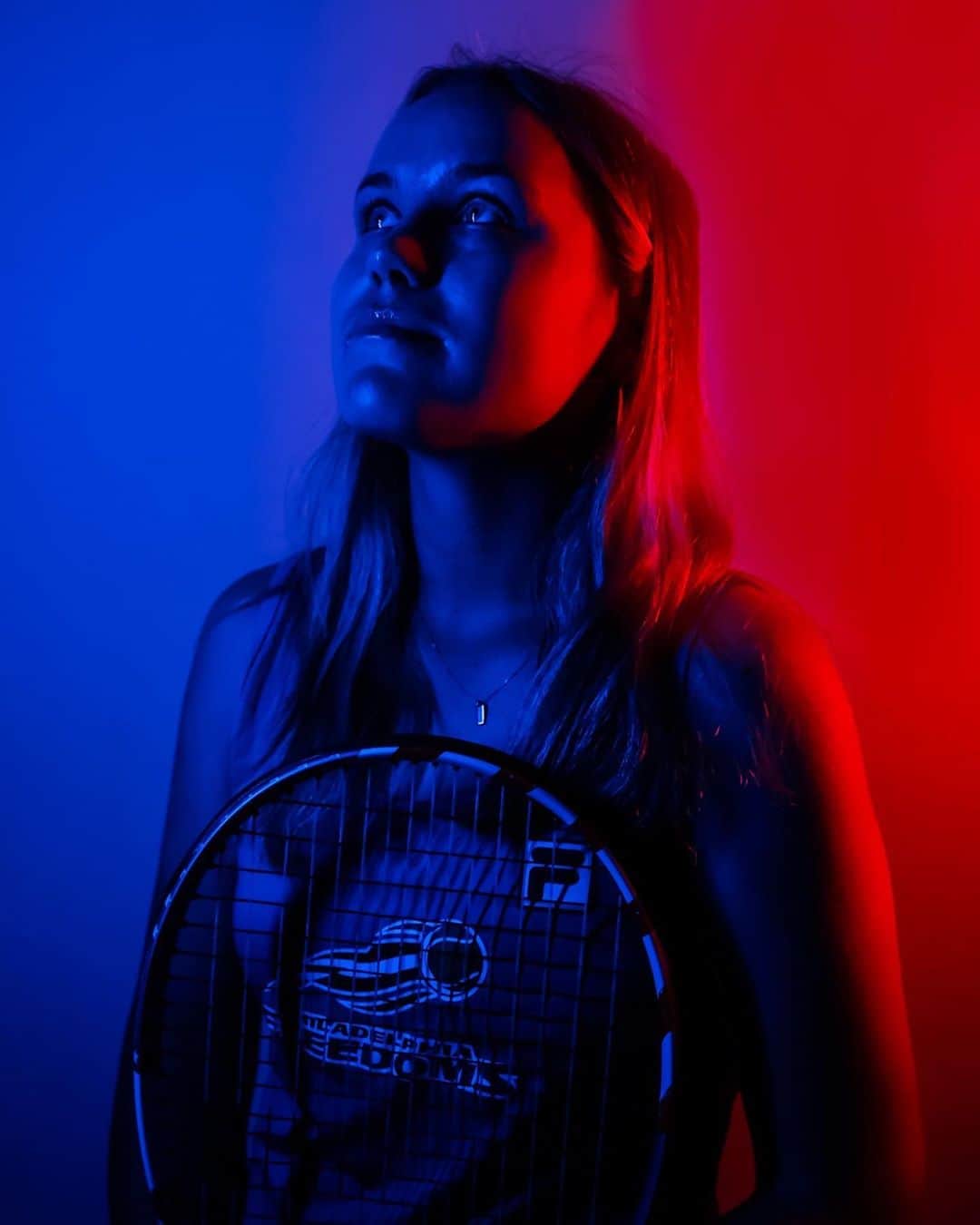 ソフィア・ケニンのインスタグラム：「LET’S GO PHILLY FREEDOMS 👊🏼   📸: @ryanloco  #ServingFreedom #wtt2020」