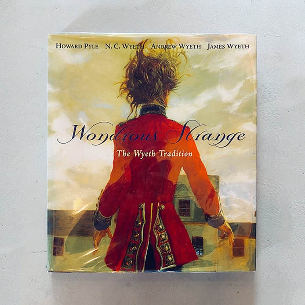 Sisterさんのインスタグラム写真 - (SisterInstagram)「-PICK UP BOOKS-  Wondrous Strange : The Wyeth Tradition/古本(送料500円込み) ¥4,000 (+tax)  (Bulfinch Press) 2000年 27.9 x 26.7 x 2.5 cm  “Wondrous Strange”と題され、1998年から99年にかけて行われた展覧会の図録。 アンドリュー・ワイエスとその父N.C.ワイエス、息子ジェイミー・ワイエス、そして父親の師であるハワード・パイルいう4人の画家の作品により構成されている。 それぞれの個性を持ちながらも、どこか共通した世界観も垣間見えるような作品集。 状態：良い カバーにはスレ、若干のソレ等多少ありますが、概ね良好です。  @tongazakabunko   #tongazakabunko #tongazakabookstore #トンガ坂文庫 #sister_tokyo #books #artbook」7月13日 18時32分 - sister_tokyo