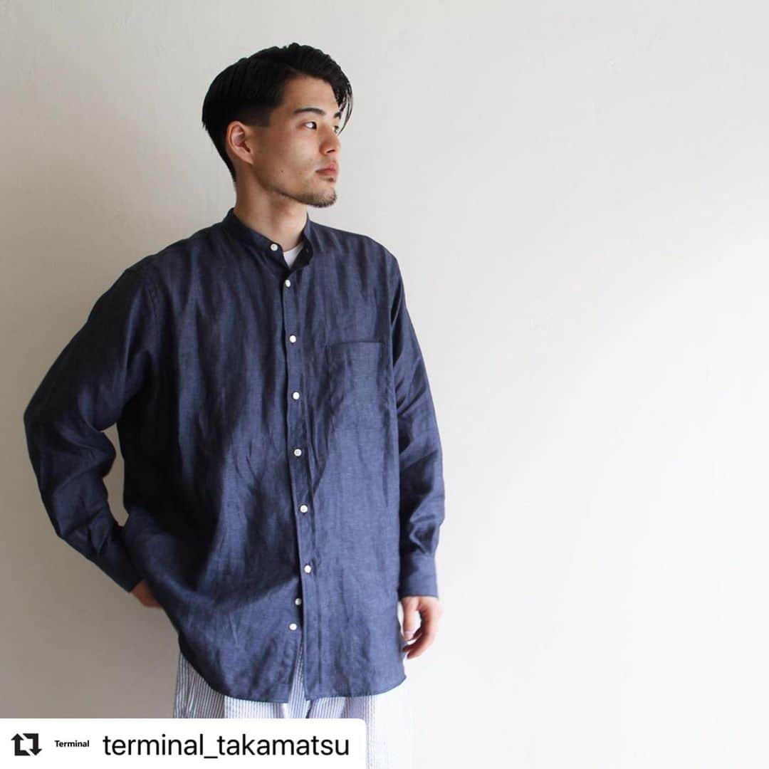 インディビジュアライズド シャツさんのインスタグラム写真 - (インディビジュアライズド シャツInstagram)「#Repost @terminal_takamatsu with @make_repost ・・・ new !  shirts : #individualizedshirts terminal  exclusive」7月13日 11時10分 - individualizedshirts_japan