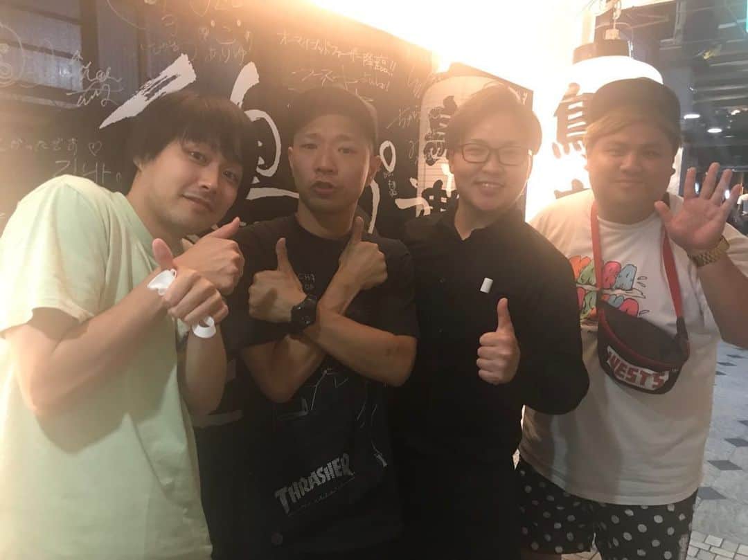 池田真一のインスタグラム：「宗右衛門の中にある 『鶏プラザ中野くん』 めちゃくちゃ美味いです！ マジで行ってみて！  大阪府大阪市中央区東心斎橋2-6-22 日宝パラダイスビル 1F」