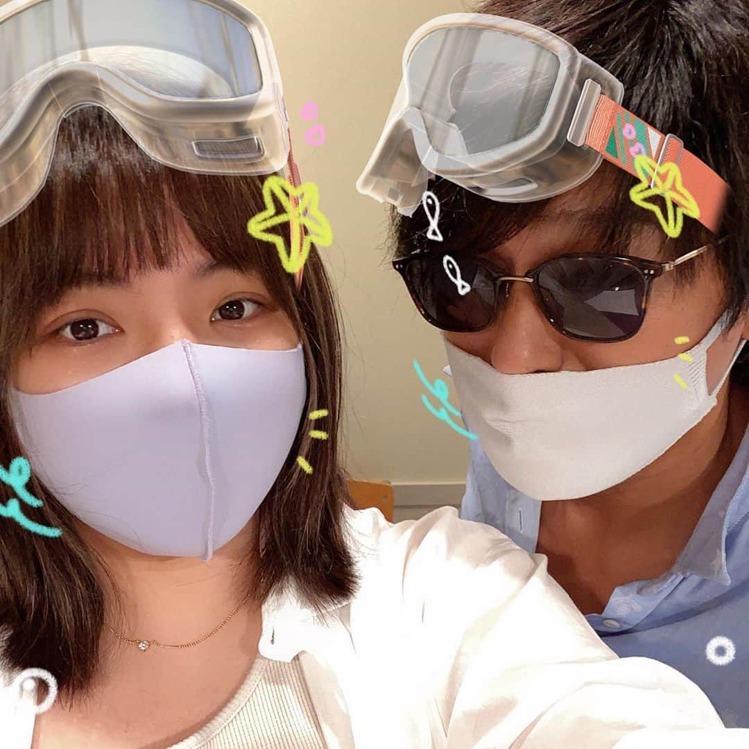 野呂佳代さんのインスタグラム写真 - (野呂佳代Instagram)「気分だけでも真夏の楽しげな🌈☀️ 気分だけでも（笑）🏝 私の楽しみな時間です😊 #克典さんと一緒 #ラジオ番組 #bayfm #groovinontheroad  #高橋克典  @katsunoritakahashiofficial」7月13日 12時54分 - norokayotokyo