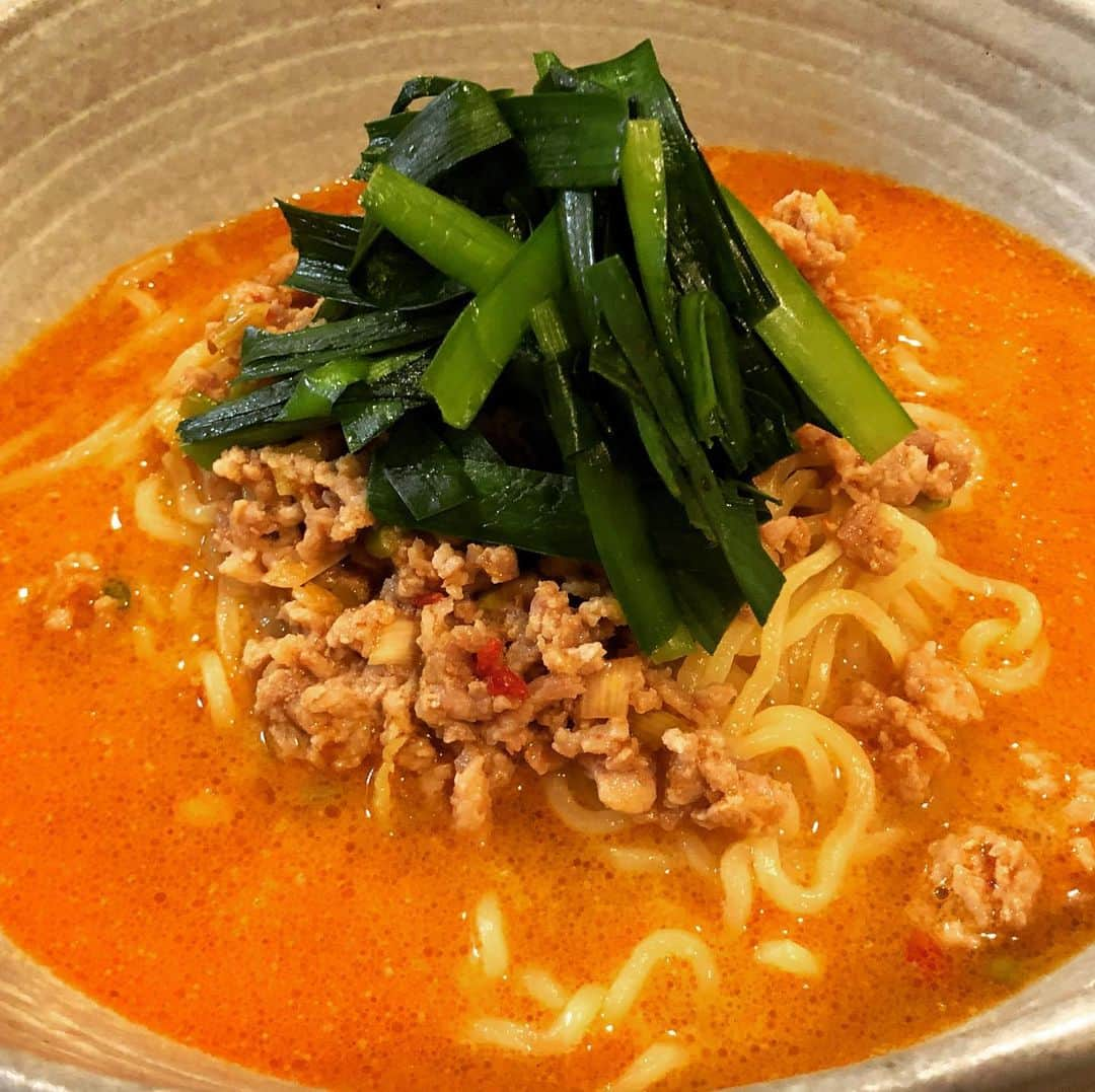 金子三勇士さんのインスタグラム写真 - (金子三勇士Instagram)「Summer lunch ver.2  #tantanmen 🌶 #noodles #spicy #lunch #summer #坦々麺 #自家製 #夏 #ランチ #辛い」7月13日 13時35分 - miyujikaneko_official