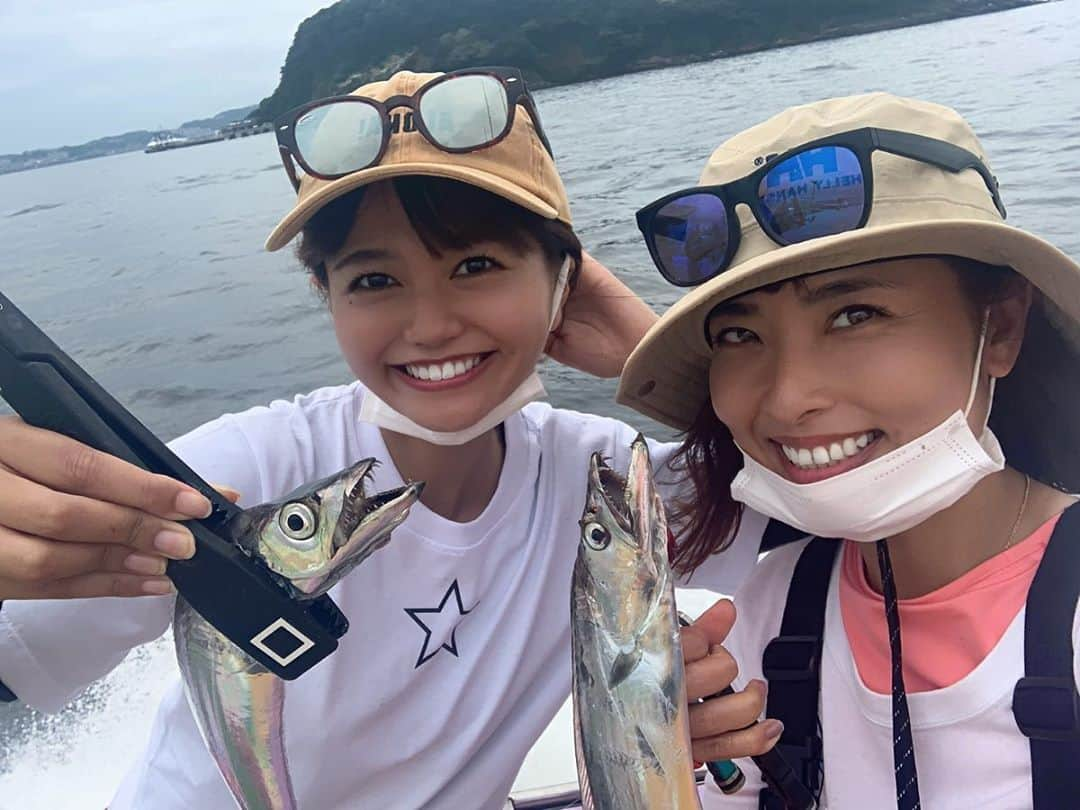 川目梢さんのインスタグラム写真 - (川目梢Instagram)「きょうはプライベートで横須賀安浦『こうゆう丸』さんへ突撃〜🎣 みづっち @tachibana__m とも3ヶ月ぶりに会えてうれぴ❤️ ドラゴン級は次回にお預けだわさ🐲  #こうゆう丸 #タチウオ #タチウオ釣り #釣り #釣り好きな人と繋がりたい #釣りガール #釣り女子 #釣り好き #釣りスタグラム」7月13日 14時58分 - kozukozu0615