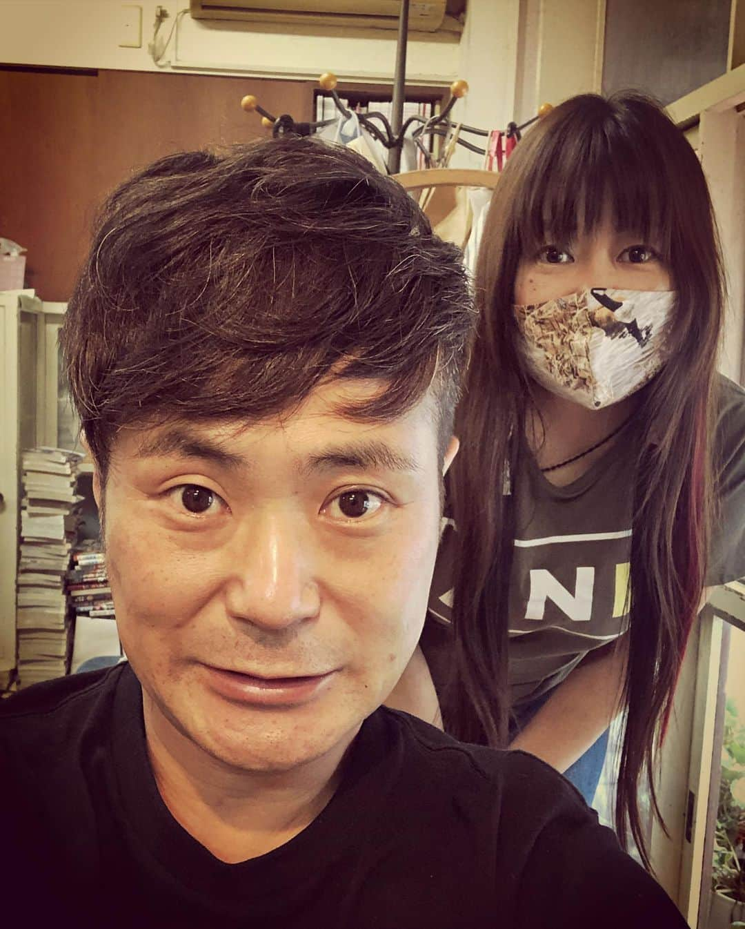 杉本知香さんのインスタグラム写真 - (杉本知香Instagram)「スッキリ✂️✨ 入江くん、いい顔してます😊😊😊  #中目黒美容室 #入江慎也 #カラテカ入江」7月13日 15時00分 - sugimotoc