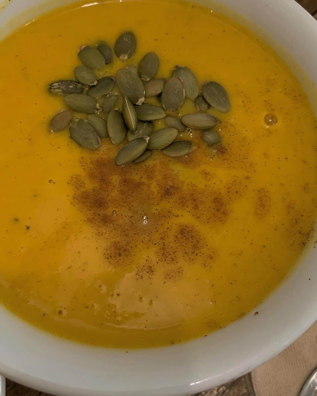 ミナ さんのインスタグラム写真 - (ミナ Instagram)「Pumpkin soup 🥄」7月13日 15時39分 - bbang_93
