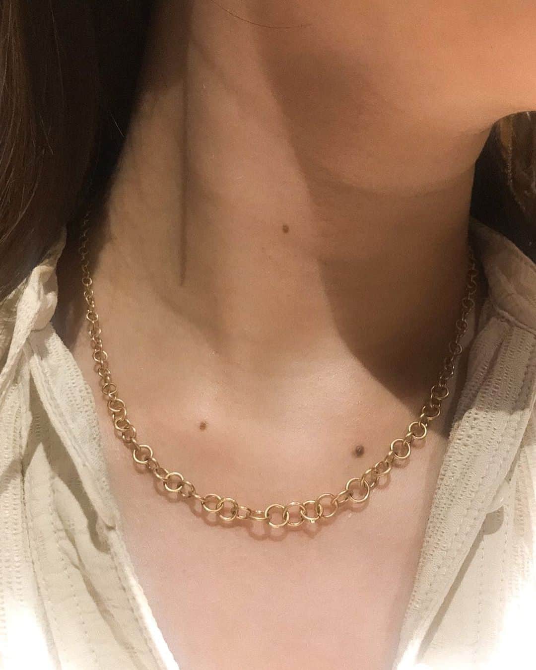 のインスタグラム：「Our graduated chain #ShiharaLink necklace. Available on shihara.com.」