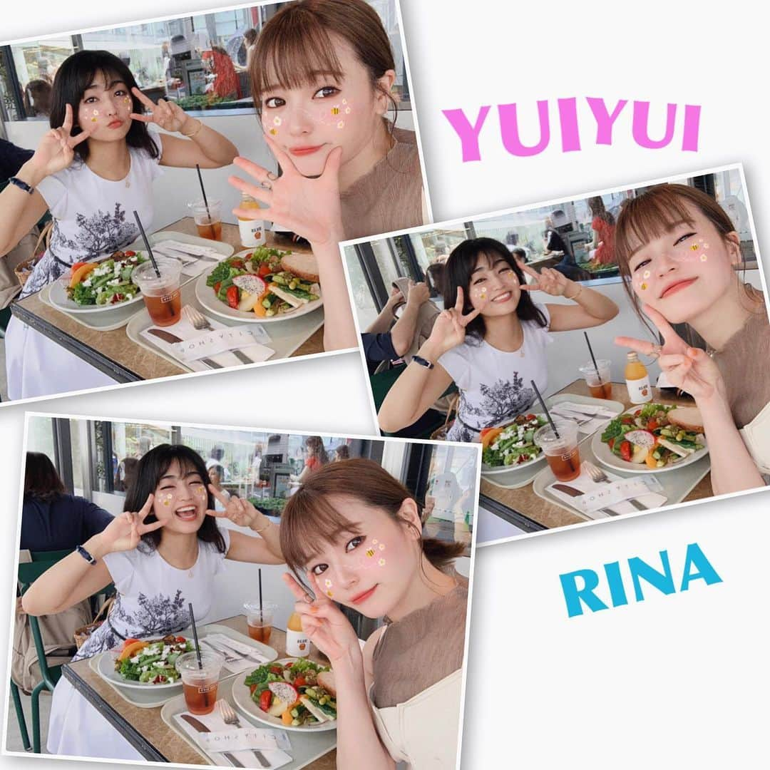 永井里菜さんのインスタグラム写真 - (永井里菜Instagram)「. . １年ぶりの、ゆいちゃ🥳💕✨ 近状報告たち楽しかったぁ🤣❤️（笑） .」7月13日 16時38分 - nagairinasea8