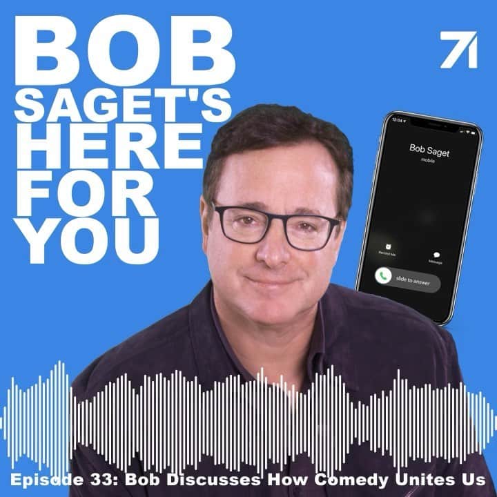 ボブ・サゲットのインスタグラム：「‪OUT TODAY. Episode 33 - Another one close to my heart, where I get to call people who leave messages and talk about what they need to talk about. I talked to a couple obsessed with their bunny about what podcasting has brought into my life and then discuss with a young man the importance of comedy as a unifier. It’s titled: “Bob Discusses How Comedy— Even Through Podcasts, Unites Us.” Subscribe & Listen @ApplePodcasts @iTunes at: apple.co/bobsaget ‬ @applemusic @apple @studio71us @studio71official @studio71uk @studio71it @studio71fr」