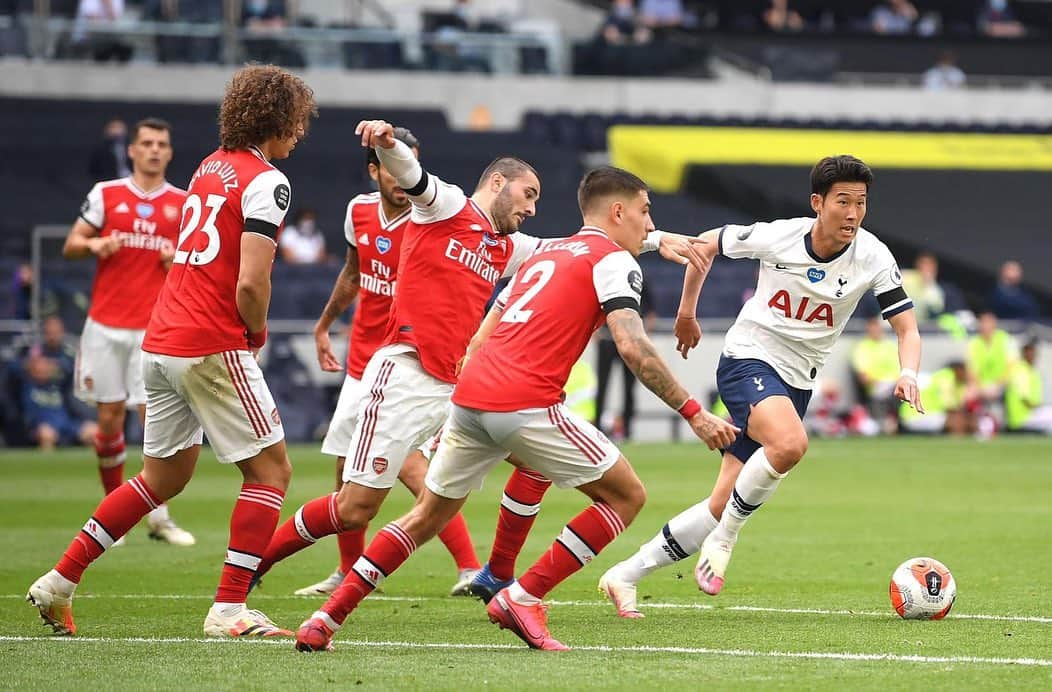 ソン・フンミンさんのインスタグラム写真 - (ソン・フンミンInstagram)「Love a derby win🤍#COYS」7月13日 19時57分 - hm_son7