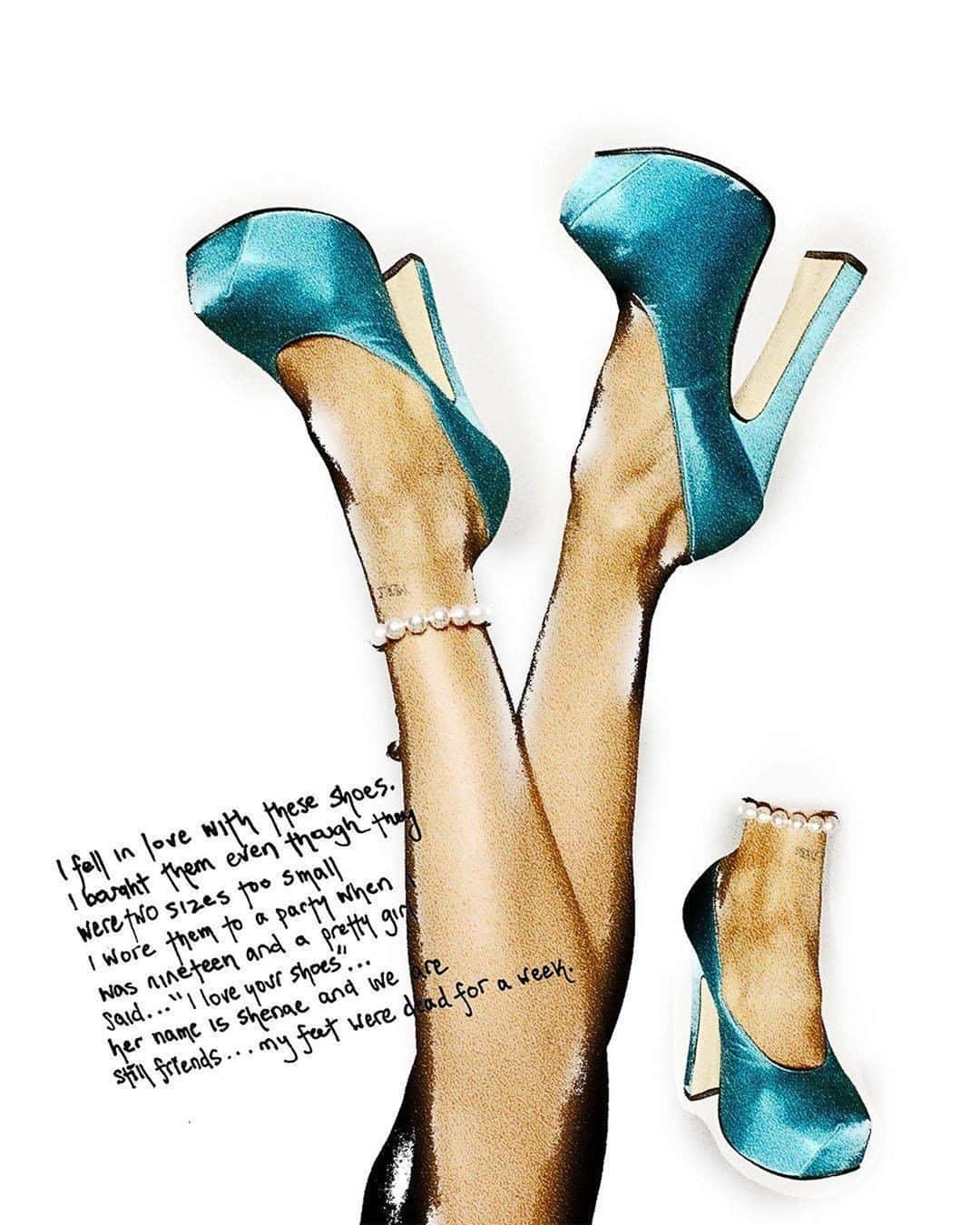 ヴィヴィアン・ウエストウッドさんのインスタグラム写真 - (ヴィヴィアン・ウエストウッドInstagram)「#MirrorTheWorld Campaign、また #BuyLessChooseWell の一環として、シンガーソングライターのJesse Jo Stark @jessejostark は、Dana Tripe @trippydana と共に、お気に入りのVivienne Westwoodのアイテムを使用してコラージュを制作しました。  「私はその靴と出会い、恋に落ちました。たとえ2つ下の小さすぎるサイズでも買ってしまうほど。19歳の時にそれをパーティーで履いていたら、可愛らしい女の子が言ってくれました。“なんて素敵なシューズ” 彼女の名前はShenae、今でも友達です。 私の足はそれから1週間、感覚がありませんでしたが。まさに、運命的な出会いでした」  - Jesse Jo Stark  #VivienneWestwood #ヴィヴィアンウエストウッド」7月13日 21時08分 - viviennewestwoodjapan