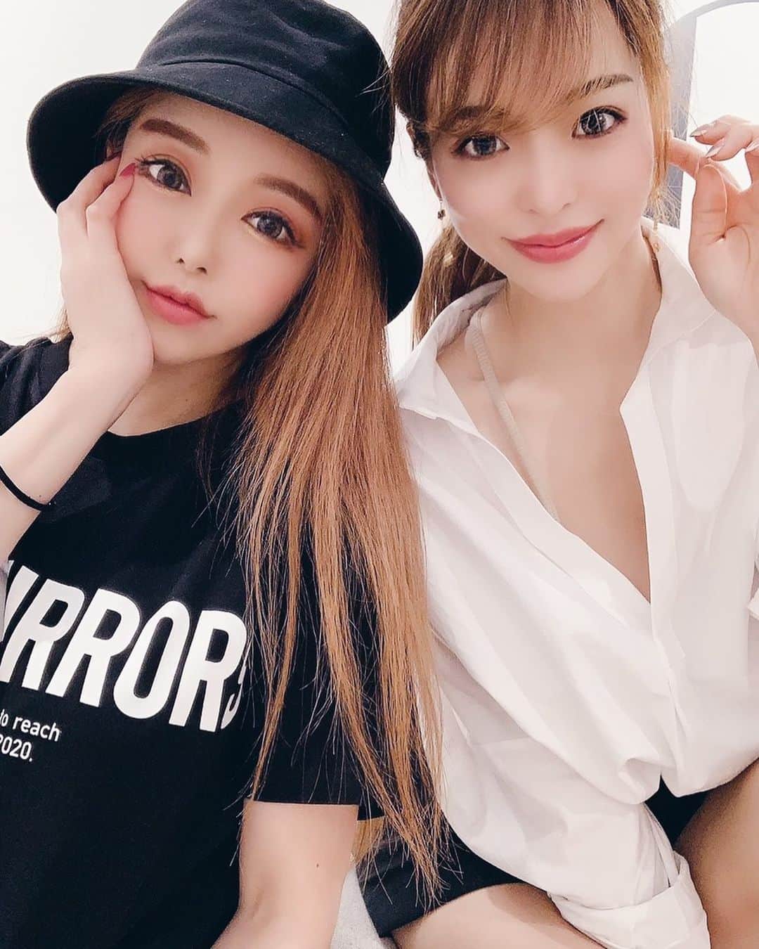 のインスタグラム：「久々 @angeliy_quinn 😍😍😍 なかなか会えないから久しぶりに会えると嬉しい〜🥺♥ #8THMIRROR9 #MIRROR9」