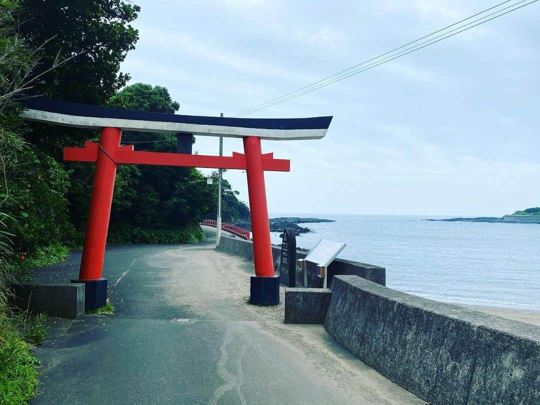 坂井丞のインスタグラム：「#射楯兵主神社（釜蓋神社） #必勝祈願 #鹿児島 いいオフでした‼️」