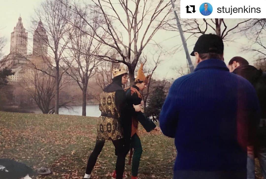 ケヴィン・サスマンのインスタグラム：「#Repost @stujenkins with @get_repost ・・・ From a short film right out of college. Those were the days.」