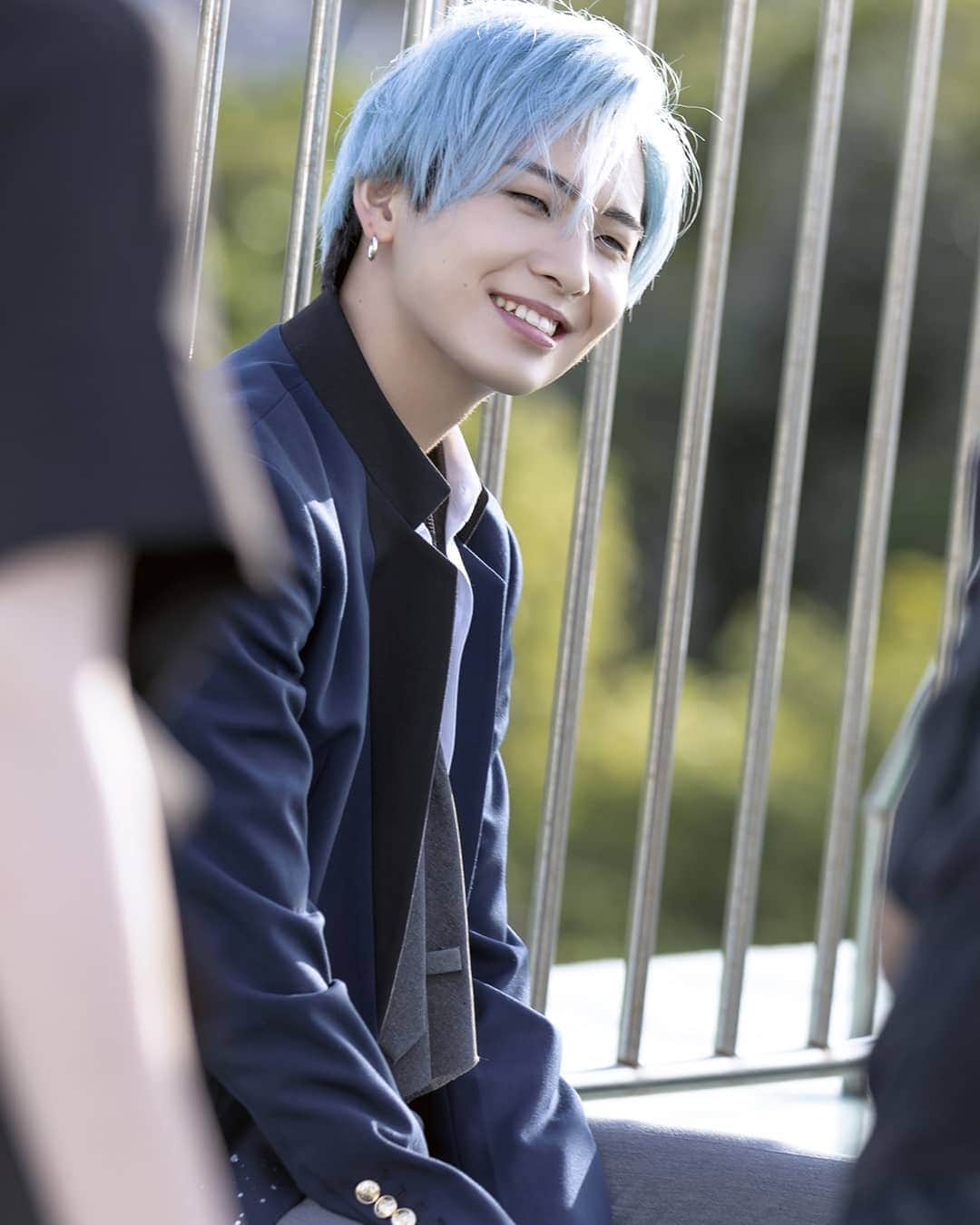 川尻蓮のインスタグラム：「JO1 2ND SINGLE 『STARGAZER』   ￼  2020.08.26 Release ジャケット撮影オフショット  ￼  ￼  #JO1 #ジェイオーワン #STARGAZER #スターゲイザー #OH_EH_OH」