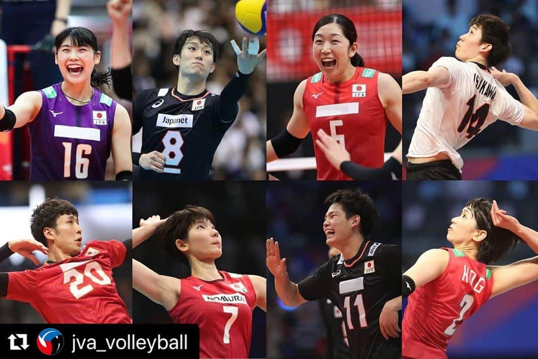 荒木絵里香のインスタグラム：「【Post by  @all_grip_sports】 #Repost @jva_volleyball  #火の鳥NIPPON #龍神NIPPON 第2次国内合宿で練習を重ねる男女日本代表各チーム内で8月2日(日)、紅白戦を無観客(リモートマッチ)で実施します❗  今年度は男女日本代表チームが出場する国際大会が中止となったため、ファンの皆様に向けた唯一のお披露目として公益財団法人日本バレーボール協会が主催し、イベントの様子はインターネットでライブ配信(有料)いたします。収益の一部は医療従事者に寄付します。  ファンの皆様に直接プレーをお見せすることはできませんが、画面の向こうから是非、龍神NIPPON、火の鳥NIPPONをご声援ください📣 . 🔶大会名 2020バレーボール男女日本代表紅白リモートマッチ～みんなでつなごう笑顔のボール～ . 🔶開催日程 2020年8月2日(日) . 【女子】 ・14：00…＜ライブ配信開始・最大延長17：00まで予定＞ウォーミングアップ・練習 ・14：30…女子日本代表紅白戦(3セットマッチ)  ・試合終了後…トークイベント(約30分) . 【男子】 ・18：00…＜ライブ配信開始・最大延長21：00まで予定＞ウォーミングアップ・練習 ・18：30…男子日本代表紅白戦(3セットマッチ) ・試合終了後…トークイベント(約30分) .  ※上記は予定。変更になる場合がございますのでご了承ください . 🔶出場参加選手・組分け 7月28日(火)に日本バレーボール協会ホームページ、SNSで発表 . 🔶配信プラットフォーム 調整中。7月17日(金)以降、日本バレーボール協会ホームページでお知らせ . 🔶視聴チケット発売日、販売サイト ・発売日：男女とも7月20日(月)10：00(予定)～イベント当日 ・販売サイト：7月17日(金)以降、日本バレーボール協会ホームページでお知らせ . 🔶券種・価格 女子視聴券…￥1,000 男子視聴券…￥1,000 Tシャツ付き女子視聴券…￥2,800 Tシャツ付き男子視聴券…￥2,800  ※税込価格(Tシャツは送料込) ※チケットは男女イベントで別。男女通しチケットの販売はございません ※視聴券は枚数上限なし ※チャリティーTシャツは男女合計2000枚限定。イベント終了後10日以内に発送。Tシャツ付き視聴券購入者のうち抽選で50人にサインボールをプレゼント ※収益の一部は医療従事者へ寄付  #バレーボール #バレー #バレー部 #japanvolleyball #volleyball」