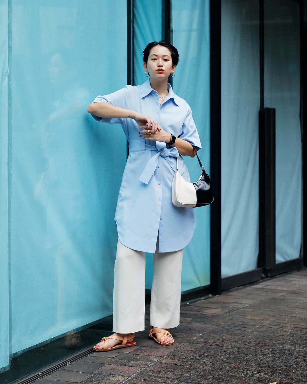 Droptokyoさんのインスタグラム写真 - (DroptokyoInstagram)「TOKYO STREET STYLE Name: @2228michel  Occupation: Shop Director Shirt: #AcneStudios Pants: #BlancheMarket Shoes: #AcneStudios Bag: #Blanche × #Protcol Accessories: #Vintage #streetstyle#droptokyo#tokyo#japan#streetscene#streetfashion#streetwear#streetculture#fashion#ストリートファッション#fashion#コーディネート#tokyofashion#japanfashion Photography: @kyoheihattori」7月14日 12時00分 - drop_tokyo