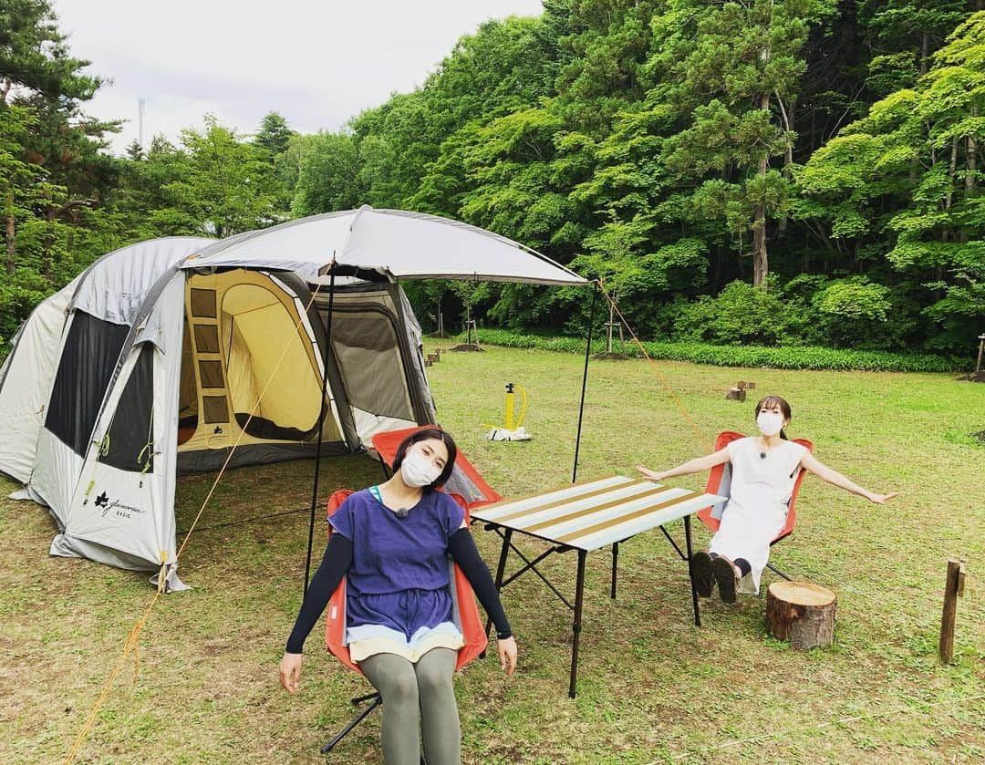 北海道テレビ「イチオシ！モーニング」さんのインスタグラム写真 - (北海道テレビ「イチオシ！モーニング」Instagram)「15日放送イマコレは 石沢アナand大野アナの同期コンビが 女子キャンプを満喫！ 札幌市内にオープンする新キャンプ場にお邪魔しました！ 最新アウトドアグッズも続々登場です！  #イチモニ　#イマコレ　#石沢綾子　#大野恵　#同期コンビ　#キャンプ場　#女子キャンプ　#札幌　#大自然を満喫　#仲良しコンビ　#助っ人女子キャンパーにも注目　#北海道」7月14日 13時14分 - htb_ichimoni