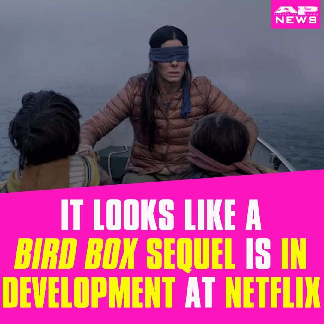 Alternative Pressさんのインスタグラム写真 - (Alternative PressInstagram)「‘@birdboxmovie’ author @joshmalerman has confirmed that a sequel to the 2018 film is in development at @netflix⁠ LINK IN BIO⁠ .⁠ .⁠ .⁠ #birdbox #birdboxsequel #joshmalerman #netflix #netflixoriginal #alternativepress #altpress」7月14日 4時30分 - altpress