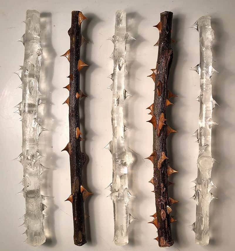 Art Collective Magazineさんのインスタグラム写真 - (Art Collective MagazineInstagram)「Check out these clear resin rose stems created by @jennamorello ! The brown stems are actual rose stems she used as casts 💥 Go follow for more awesome work in various mediums! #artcollective #artnerdsupport #rose #roses @resin」7月14日 4時42分 - art_collective