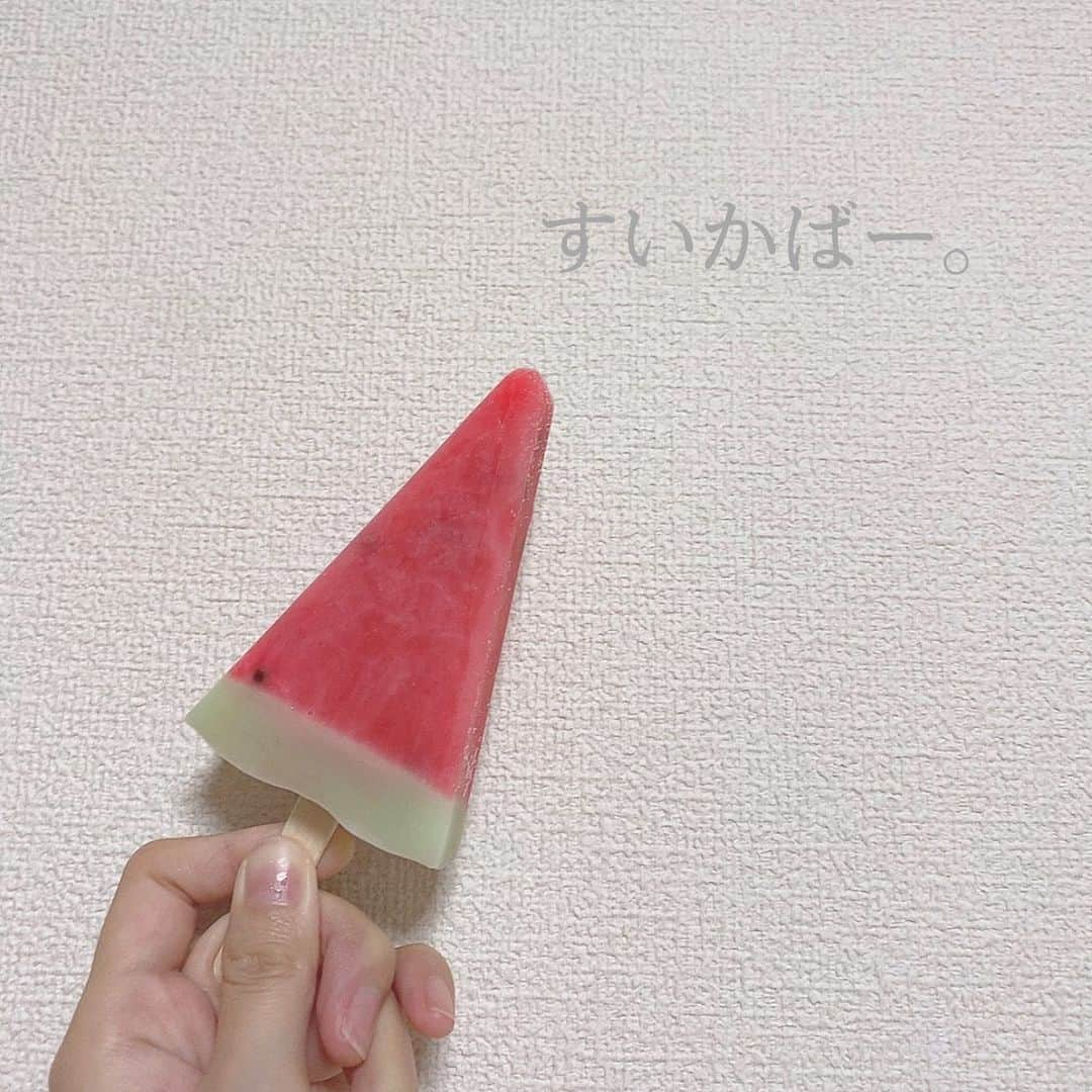 緒方ももさんのインスタグラム写真 - (緒方ももInstagram)「毎年恒例🍉」7月14日 13時34分 - momo_ogata