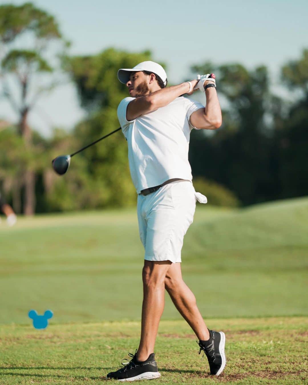 セス・カリーのインスタグラム：「I was mentally in Tahoe today....  (The golfers know)」