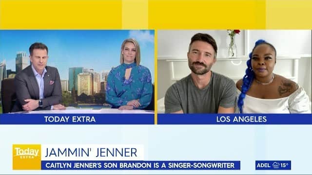 ブランドン・ジェンナーのインスタグラム：「@emisecrest and I had a great time on @thetodayshow Australia this morning 🌞 🦘 🙏🏼」