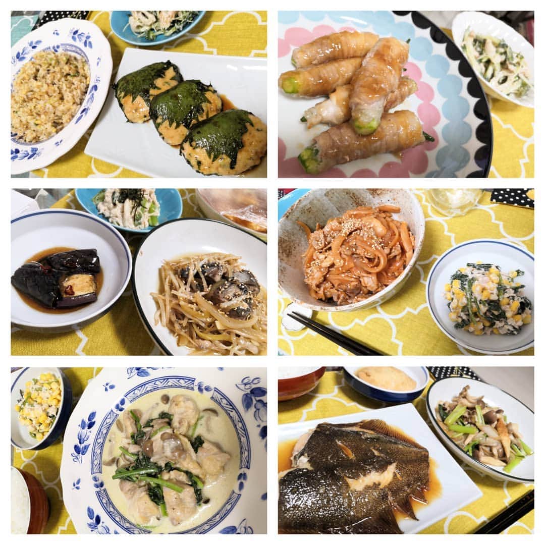 白井珠希のインスタグラム：「* * 朝も夜もなく育児と向き合う中で、良い息抜きになっているのが日々の料理🍳 特に映るものを作っているわけではないので、写真は小さめで…📷笑 * 育児は、すべてが子どものタイミング。自分のタイミングで自分の発想で何かを生み出すということからはかなり遠ざかる感覚です。 料理は、味や栄養バランスを加味した献立を考えて自分の手で調理し、夫が「美味しい」と言って食べてくれる。その工程と達成感に癒されるんです☺️ * おかずや副菜の作り置きにもハマっていて、YouTubeにある作り置き調理動画とかをめちゃくちゃ見てます😎 完全ワンオペになった時にどこまでやれるかだな🤔 * * #料理 #育児 #赤ちゃんのいる暮らし #赤ちゃんのいる生活 #作り置き #作り置きおかず #0歳 #今日の晩御飯 #和食 #ごはん #おうちごはん #2020_spring_baby部 #2020baby #instafood #instacook #instacooking」