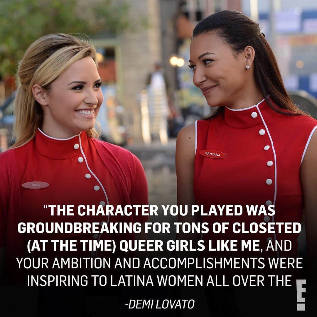 E! Onlineさんのインスタグラム写真 - (E! OnlineInstagram)「An inspiration loved and admired by millions: "Naya Rivera changed my life." (📷: Getty/ @ddlovato/@irisapatow/ @whembleysewell/@jillgutowitz)」7月14日 11時32分 - enews
